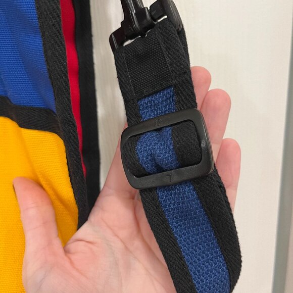 Tokiké *Colorblock Expandable Tote* | Geometric | Dust Bag Included | Adjustable - Picture 8 of 16